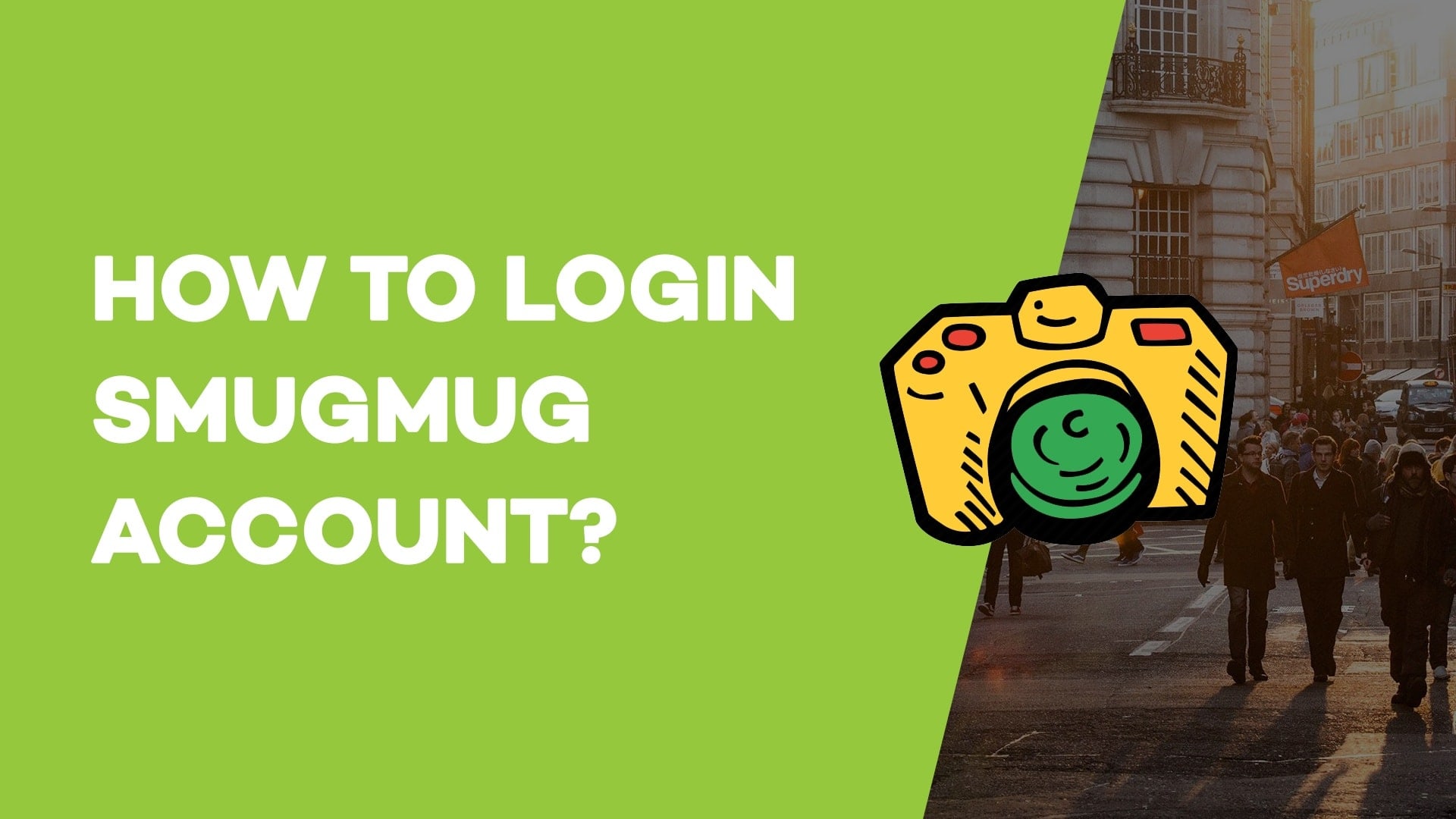 How to login SmugMug account?